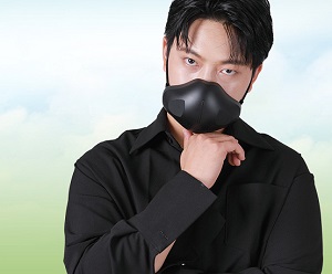 [이건물건] 공기청정기 장착한 전자마스크 외